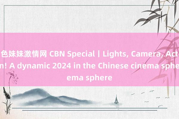 色妹妹激情网 CBN Special丨Lights， Camera， Action! A dynamic 2024 in the Chinese cinema sphere